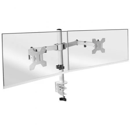 Mars Gaming Soporte de Mesa Dual para 2 Monitores 13-27" MARM2 - Giratorio 180°, Inclinable, Rotación 360°, Carga 8kg por Brazo, Compatible VESA 75x75/100x100 mm Mars Gaming Soporte de Mesa Dual para 2 Monitores 13-27" MARM2 - Giratorio 180°, Inclinable, Rotación 360°, Carga 8kg por Brazo, Compatible VESA 75x75/100x100 mm